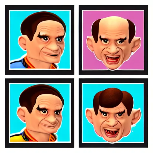 Image similar to a ferengi in emoji form