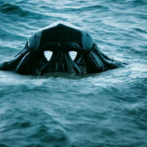 Image similar to monster emerging from sea surface, 5 5 mm