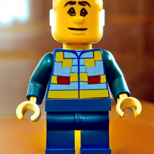 Image similar to mickey rooney as a lego minifigure