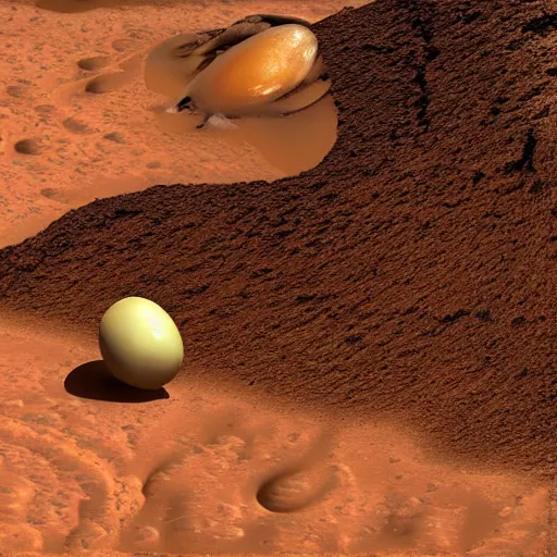 Image similar to “ olive garden on mars, hyper realism 4 k photo ”