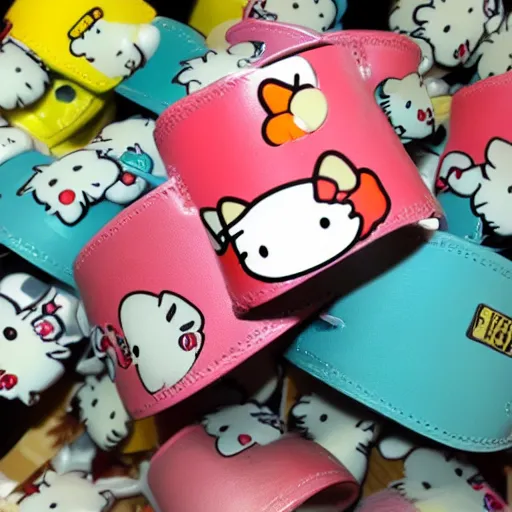 Image similar to photo of sanrio handcuffs