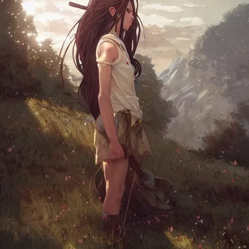 anime clannad by greg rutkowski, Stable Diffusion