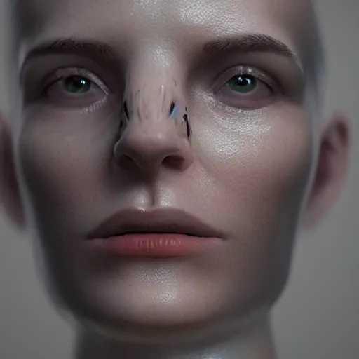 Image similar to hyperrealistic dslr film still of schizophrenia, stunning 8 k octane comprehensive 3 d render, inspired by istvan sandorfi & greg rutkowski & unreal engine, perfect symmetry, dim volumetric cinematic lighting, extremely hyper - detailed, incredibly real lifelike attributes & flesh texture, intricate, masterpiece, artstation, stunning, 8 k 8 5 mm