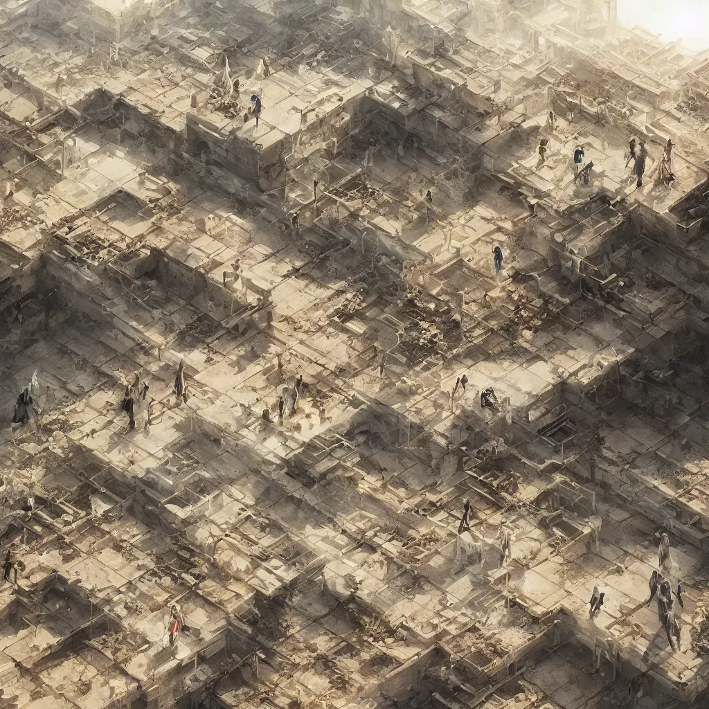 Prompt: cartoon manga anime render of a bioremediation white architecture in the desert, intricate, rossdraws, artgerm, norman rockwell, emiliano ponzi, epic composition, hd, octane, unreal engine, volumetric lighting, light rays, masterpiece, award - winning