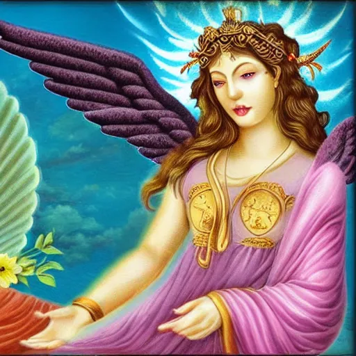 Image similar to goddess angel of tranquility