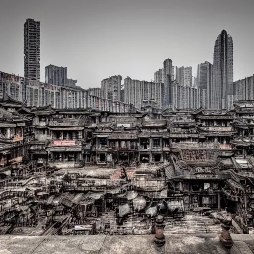 Image similar to kowloon walled city