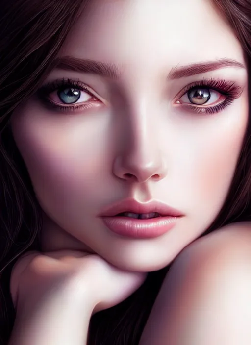 Prompt: a gorgeous female photo, professionally retouched, soft lighting, half body shot, realistic, smooth face, perfect eyes, symmetrical, wide angle, sharp focus on eyes, 8 k high definition, insanely detailed, intricate, elegant, art by artgerm, misty