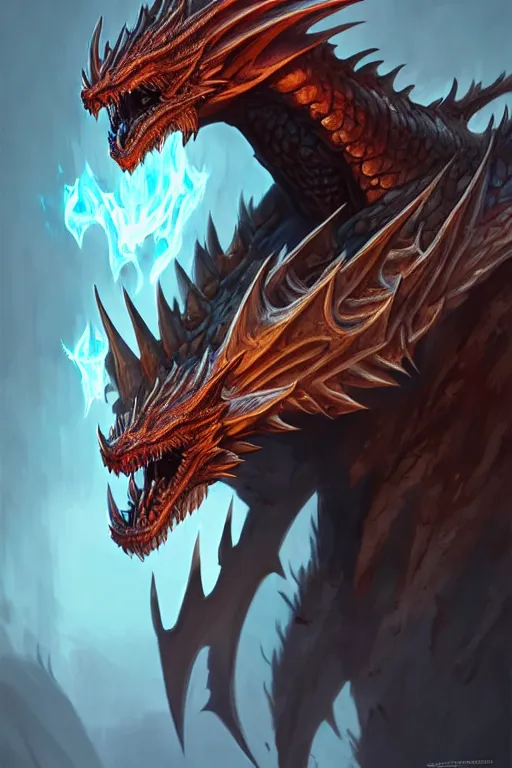 Image similar to epic dragon warlock character design, highly detailed, d & d, fantasy, highly detailed, digital painting, trending on artstation, concept art, sharp focus, illustration, global illumination, ray tracing, realistic shaded, art by artgerm and greg rutkowski and fuji choko and viktoria gavrilenko and hoang lap