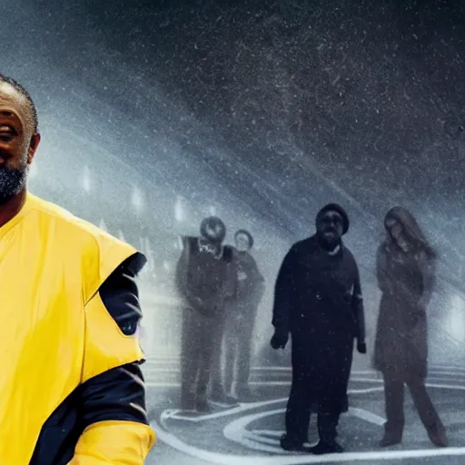 Prompt: mike tomlin as doctor who, contemporary, wide shot