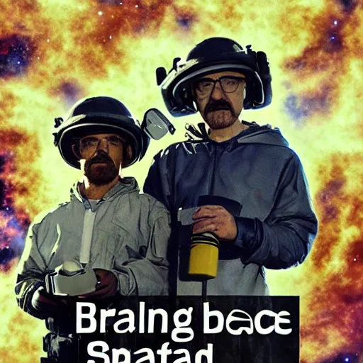 Image similar to breaking bad in space