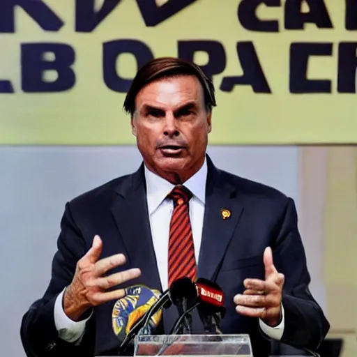 Prompt: Bolsonaro