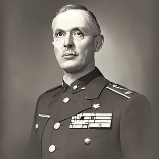 Image similar to photo of portrait of a military general in uniform