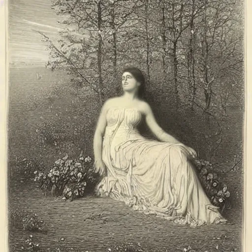 Image similar to Rosa Celeste (c. 19th century), Gustave Doré