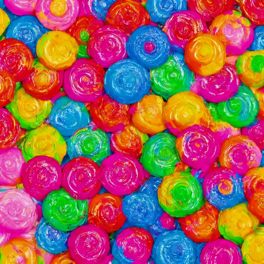 Prompt: lollipops texture, wallpaper, 4k