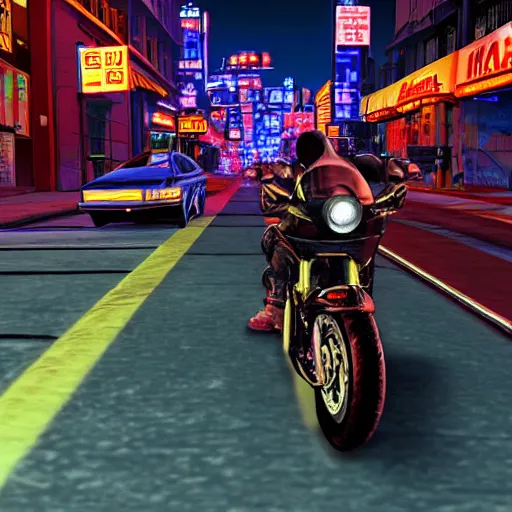 Prompt: akira style motorcycles in the streets of san francisco in 2 0 4 8. night time shot. ultra realistic. neon lights