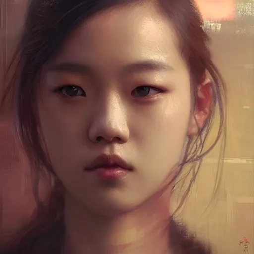 Image similar to jisoo of blackpink, hyperrealistic portrait, bladerunner street, art of elysium by jeremy mann and alphonse mucha, fantasy art, photo realistic, dynamic lighting, artstation, poster, volumetric lighting, very detailed face, 8 k, award winning