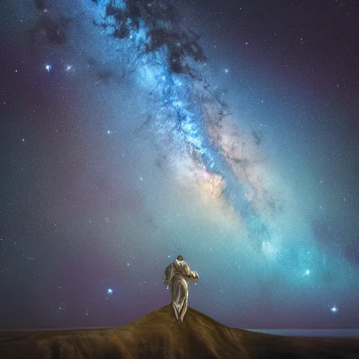 Prompt: astral photography of astro photography, a souls journey to the other side, realistic, fantastic, award - winning photography, milky way, nebulas, space clouds, astral plane, 8 k image, hyper - detailed, raytracing