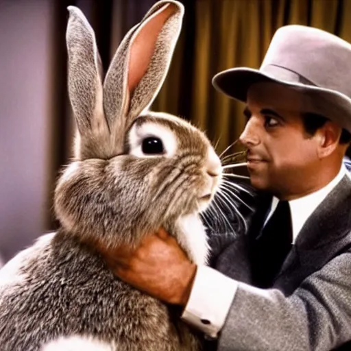 Image similar to a rabbit in the movie casablanca