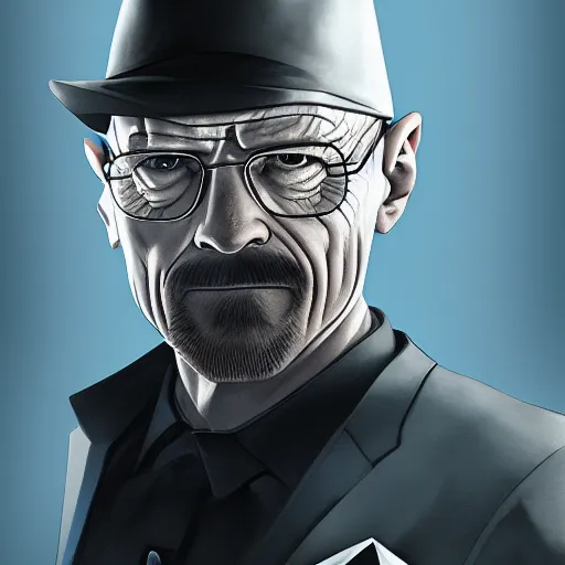 Image similar to Walter White in a Batman suit, hyperdetailed, artstation, cgsociety, 8k