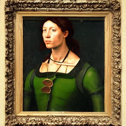 Prompt: renaissance portrait in the style of raphael, of steve irwin the crocodile hunter