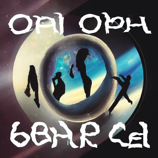 Image similar to album art for a band called Opal in sky