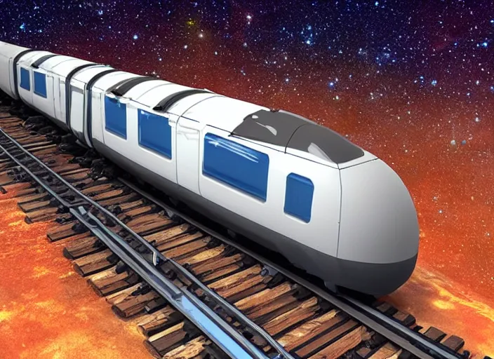 Image similar to interplanetary train