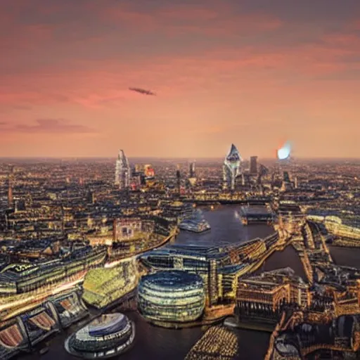 Prompt: london in 2 1 0 0