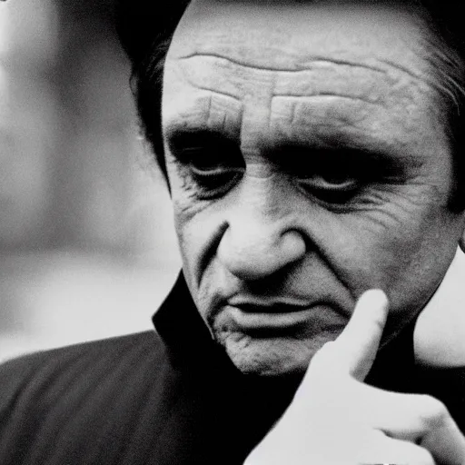 Prompt: johnny cash