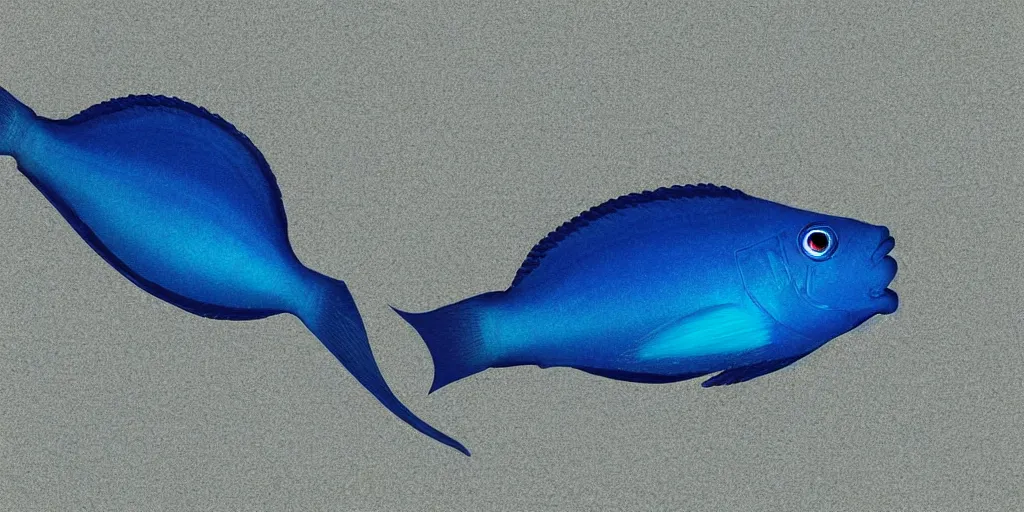 Prompt: low - angle medium shot of an steampunk ( tetrapod blue tang fish ) from the future on its first day of driver's ed learning to parallel park. 8 k, 4 k, hq, 3 d render, digital art, dramatic lighting, comedy, science fiction, hyper realistic, ultra detailed. style of arrival, fifth element.