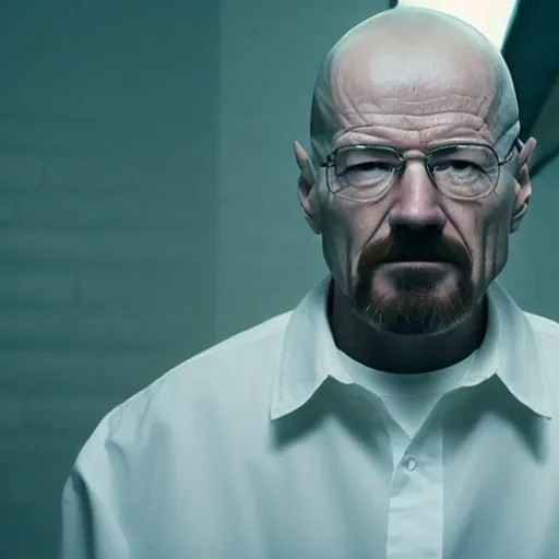 Prompt: a screenshot of walter white in elden ring, highly detailed, 4 k