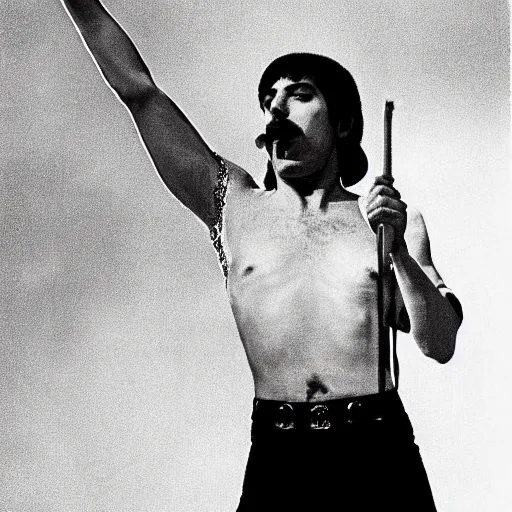 Image similar to freddie mercury photograph