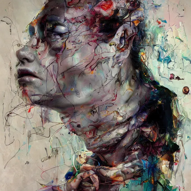 Image similar to million eyes in the style of adrian ghenie, 3 d render, esao andrews, jenny saville, surrealism, dark art by james jean, ross tran