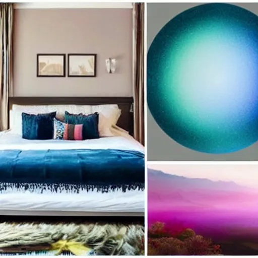 Prompt: soothing colors to help you sleep, image that causes sleepiness, visual that induces good dreams and deep slumber