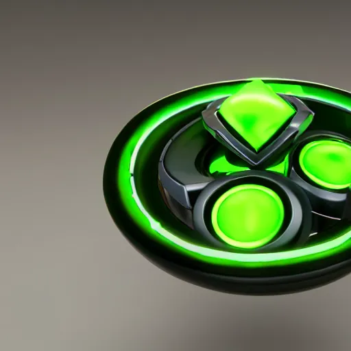 Image similar to photorealistic omnitrix from ben 1 0, 3 d render, cycles, cinematic, unreal engine 5