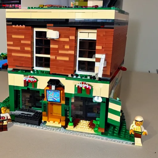 Image similar to paddy's pub lego set