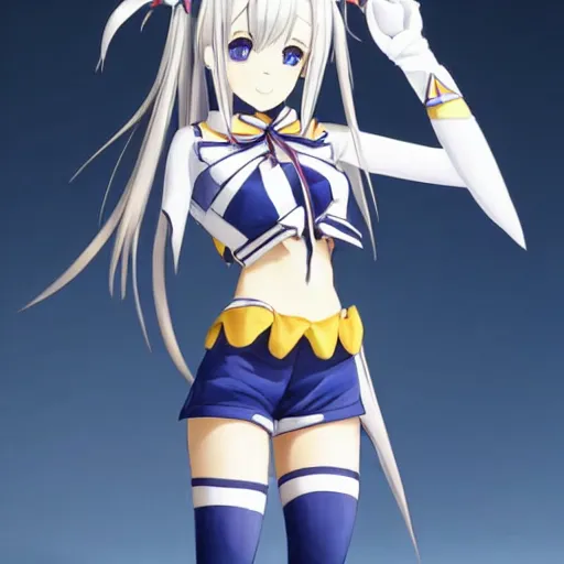 Image similar to beautiful and gorgeous shimakaze from the franchise kantai collection ( 2 0 1 7 )