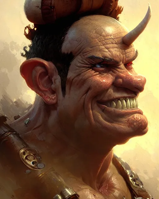 Image similar to scrappy popeye, fantasy character portrait, ultra realistic, concept art, intricate details, highly detailed by greg rutkowski, gaston bussiere, craig mullins, simon bisley