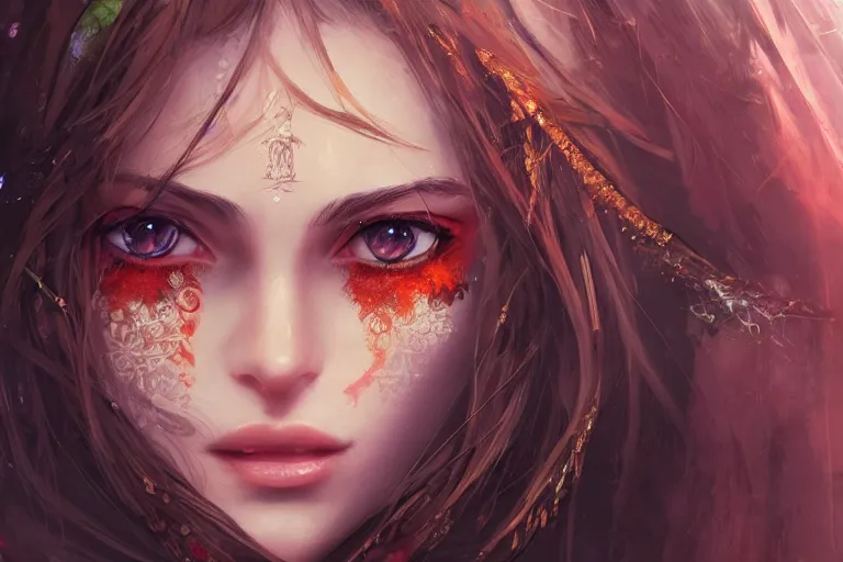 Prompt: stunning closeupheadshot, a beautiful bohemian girl, intricate, highly detailed, digital painting, pixiv, artstation, official media, anime key visual, concept art, rich vivid colors, ambient lighting, sharp focus, illustration, art by wlop