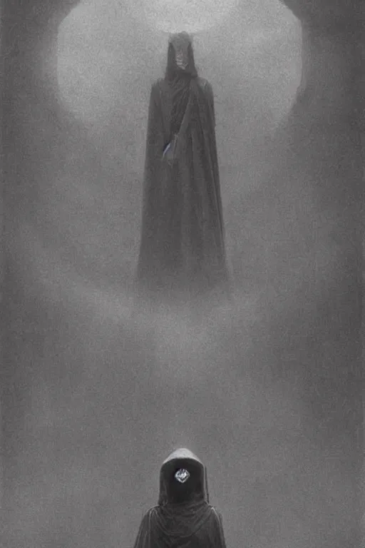 Prompt: paul atreides as emperor of dune, cinematic lighting, mist, sci-fi movie, by frank herbert and zdzislaw beksinski and dante alighieri, 1900s photo