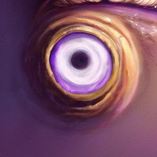 Prompt: epic portrait an giant eyeball with giant arms watching the purple foggy dark landscapes, sand, purple dark foggy sky, digital painting, artstation, concept art, soft light, hdri, smooth, sharp focus, illustration, fantasy, intricate, elegant, highly detailed, D&D, matte painting, in the style of Greg Rutkowski and Alphonse Mucha and artemisia, 8k, highly detailed, jurgens, rutkowski, bouguereau, pastoral, rustic, georgic