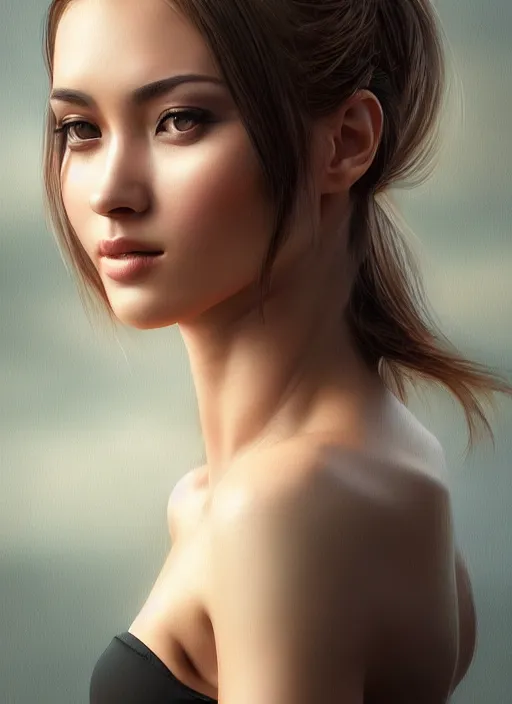 Prompt: photo of a gorgeous young woman in the style of stefan kostic, realistic, professionally, instagram photo, half body shot, sharp focus, 8 k high definition, insanely detailed, intricate, elegant, art by stanley lau and artgerm