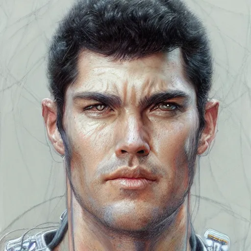 Prompt: Guts, portrait art by Donato Giancola and James Gurney, digital art, trending on artstation