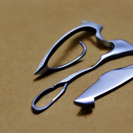 Prompt: cat shaped scissors, photorealistic