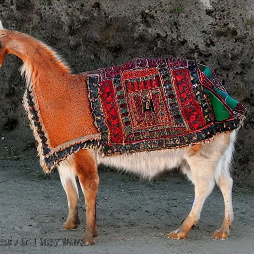 Prompt: animals from morocco