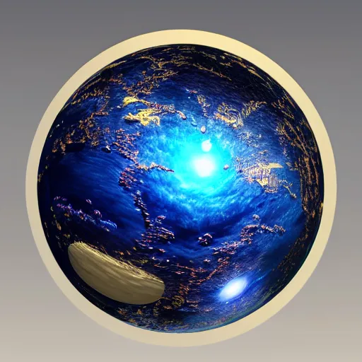 Prompt: Dark matter globe nesr galaxy, photo realistic, 4k, 3d