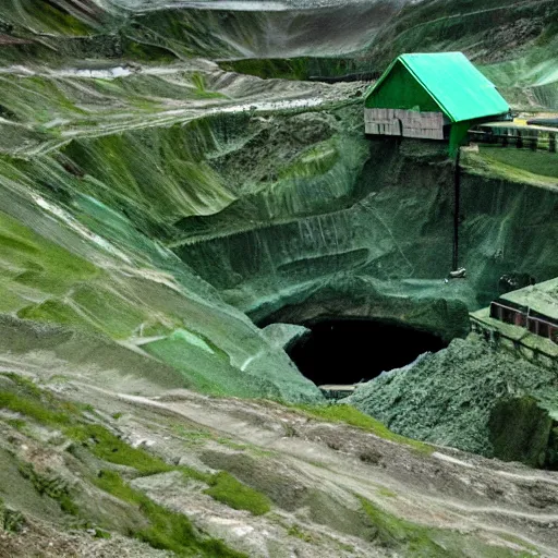 Image similar to deep green mine
