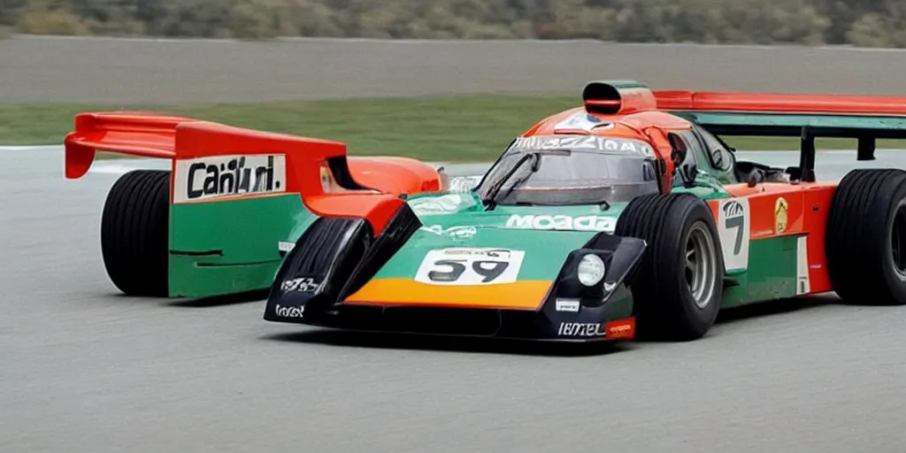 Image similar to “1970s Mazda 787b”