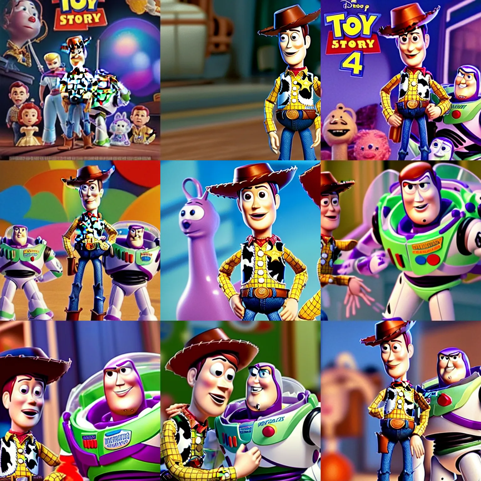 Prompt: a film still from toy story ( 1 9 9 5 )