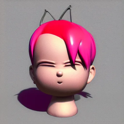 Prompt: ! dream lil peep, a 3 d render by akira toriyama, trending on zbrush central, computer art, rendered in cinema 4 d, rendered in maya, rendered in unreal engine,