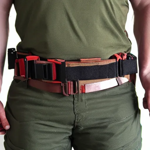 Image similar to tactical toolbelt pockets